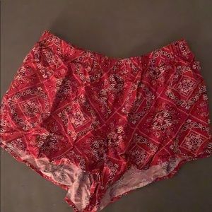 Bandana shorts size small